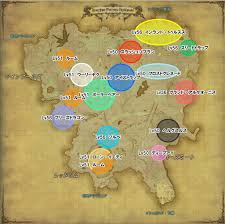Ff14 モブハンmap クラン モブ手配書モンスター座標付き一覧map 新生ff１４攻略情報 エオルゼアガイド