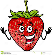 Funny Strawberry Fruit Cartoon Illustration Food Comic Character 31449758 Jpg 1300 1361 Fruit Cartoon Cartoon Illustration Cartoons Vector