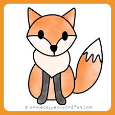 How To Draw A Fox Step By Step Fox Drawing Tutorial Cute Fox Drawing Fox Drawing Tutorial Fox Drawing