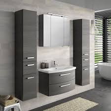 Badmobel Aus Eiche Badmobel Echtholz Waschtisch Bad Spiegelschrank Mit Beleuchtung 60 Cm Weiss Waschbeckenun Spiegelschrank Badezimmer Komplett Badezimmer