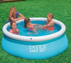 Intex 6 X 20 Easy Set Inflatable Swimming Pool 54402e By Intex Http Www Amazon Com Dp B00a Inflatable Pool Family Inflatable Pool Swimming Pools Backyard
