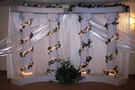 Home The Wedding Specialists Greek Party Decorations Wedding Columns Greek Garden