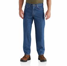Buy them now, wear them forever. Men S Relaxed Fit Tapered Leg Jean B17 Carhartt