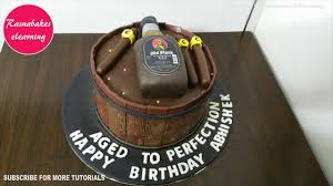 A birthday cake with a lot of things which men like will be a special cake for him on his birthday! Simple Birthday Cake For Men Design Ideas Decorating Tutorial Video At Home 40th 50th 60th 70th 80th Youtube