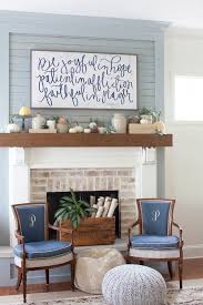 Fall Mantel Decorating The Lettered Cottage Fireplace Decor Fireplace Mantel Decor Home Decor