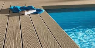 Wood Plastic Composite Wpc Tile For Swimming Pool Schwimmbecken Pool Fliesen