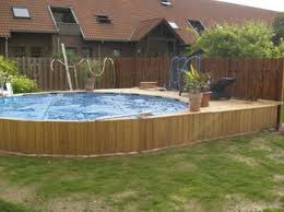 Intex Frame Pool In Erde Eingelassen Pool Im Garten Gartenpools Pool Ideen