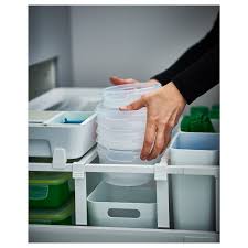 Variera Pudelko Bialy Polysk 24x17 Cm Dodaj Do Koszyka Ikea Ikea Variera Unordnung Organisation Kuche