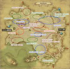 Ff14 漆黒エリアのモンスター配置場所 夢でもff14