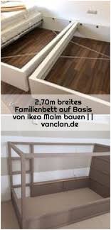 2 70m Breites Familienbett Auf Basis Von Ikea Malm Bauen Vanclan De 270m Auf Basis In 2020 Entryway Tables Storage Bench Bedroom