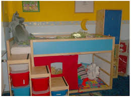 Kinderzimmer Fabians Zimmer Von Fabimama04 4324 Ikea Kura Treppe Ikeakuratreppe Kura W Trofast Loft Bed Kids Room Ikea Kids