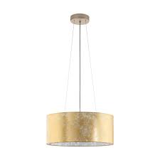 Choose from contactless same day delivery, drive up and more. Eglo 97644 Viserbella Large Champagne Gold Fabric Pendant Light