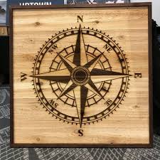 Wooden Compass Rose Etsy In 2021 Compass Rose Art Compass Art Compass Rose