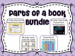 The 8 Parts Of A Book That Are Included In This Product Are Bibliography Table Of Contents Index Glossar Parts Of A Book Library Lesson Plans Teacher Books