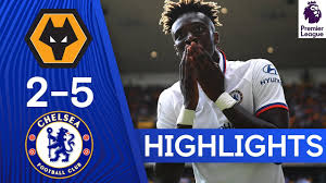 All results for chelsea were played in england: Wolves 2 5 Chelsea Tammy Abraham Hat Trick Tomori Stunner Highlights Youtube