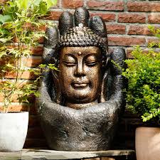 Buddha Brunnen Karma Buddha Brunnen Brunnen Garten Gartenbrunnen