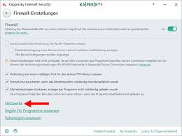 Nutzen Der Firewall In Kaspersky Internet Security 2018