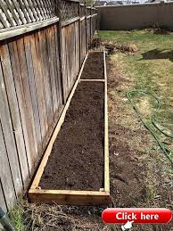 Gemusegarten Entlang Zaun 2019 Sichtschutz Garten Landschaftsbau Garten Blumenbeete