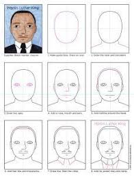 How To Draw Martin Luther King Art Projects For Kids Martin Luther King Art Projects Martin Luther King Art King Art