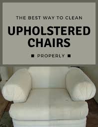 The Best Method To Clean Upholstered Chairs Properly Topcleaningtips Com Upholstered Chairs Cleaning Hacks Cleaning Upholstery