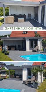 Gartenhaus Pool Das Gartenhaus Quinta Eignet Sich Perfekt Fur Ein Poolhaus Ein Strandkorb Und Palmen Flachdach Gartenhaus Gartenhaus Gartenhaus Mit Terrasse