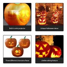 Ultimate Lifelike Talking Pumpkin 70 Off Black Friday Sale Moderndeals Homemade Halloween Decorations Halloween Decorations Halloween Outdoor Decorations