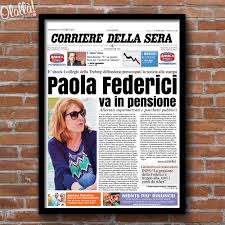 Finta Pagina Di Giornale Personalizzata Idea Regalo Pensione Feste Di Pensionamento Pensionamento Idee Regalo