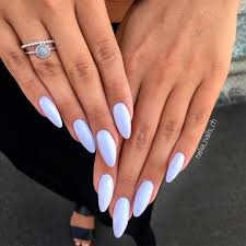This is more stylish and cute style among all the best nail designs. Best Hues For Almond Shaped Nails Naildesignsjournal Com Almond Nails Designs Cute Acrylic Nails Almond Shape Nails