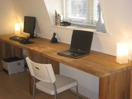 Big Oak Desk From Kitchen Worktops Oak Desk Ikea Worktop Kitchen Worktop
