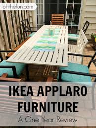 Ikea Applaro Furniture A One Year Review Ikea Applaro Furniture Ikea Table