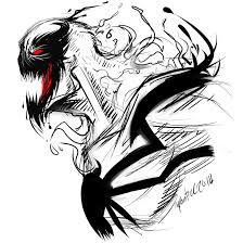 A R C H I V E Darkermydesire Anti Venomby Bemannen02 Anti Venom Marvel Marvel Drawings Venom Art