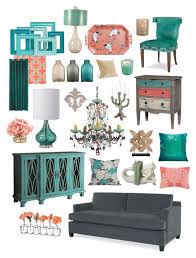 Simply Contemporary In Gray Teal Coral Dezdemon Home Decor Ideas Space Living Room Turquoise Teal Home Decor Turquoise Living Room Decor