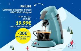 Koffieboosttechnologie verdeelt het water gelijkmatig via 45 gaatjes over de koffiepad voor een rijke smaak, terwijl crema. But Cafetiere A Dosettes Philips Senseo Original A 19 99 Via Odr
