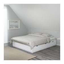 Nordli Bettgestell Mit Schubladen Weiss Ikea Schweiz Bed Frame With Storage Ikea Bed Bed Frame