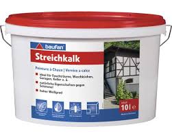 Kalkfarbe Streichkalk Mineralfarbe Baufan Weiss 10 L Bei Hornbach Kaufen