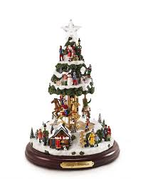 Animated And Musical Christmas Tree Balsam Hill Fun Christmas Decorations Christmas Miniature Christmas