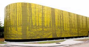 Http Www Dfgb De Lochblech Architektur Referenzen Parkhaus Aldi Sued Blech Fassade Parkhaus Lochblech