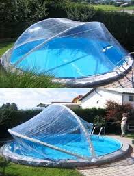 Cabrio Dome Plus Fur Rundbecken Bis 4 50 M 4 60 M Schwimmbadbau Pool Sauna Dampfbad Schwimmbadbau24 Diy Schwimmbad Cabrio Dome Schwimmingpool Garten