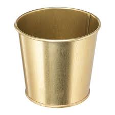 Daidai Brass Colour Plant Pot 9 Cm Ikea Indoor Plant Pots Ikea Indoor Plants Potted Plants
