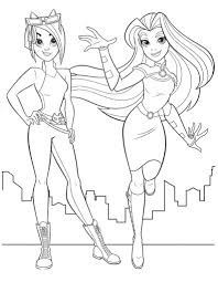 You can print out this dc superhero coloring page and color with your kids. Dc Superhero Girls Coloring Pages Best Coloring Pages For Kids