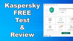 Kaspersky Free Antivirus Test Review 2020 Antivirus Security Review High Level Test Youtube