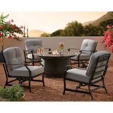 Member S Mark Agio Fremont 4 Piece Patio Deep Seating Set With Sunbrella Fabric Silver Sam S Club In 2020 Fire Pit Chat Set Outdoor Furniture Sets Deep Seating
