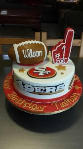 You Have To See 49er Cake On Craftsy 49ers Cake Nfl Cake San Francisco 49ers Cake