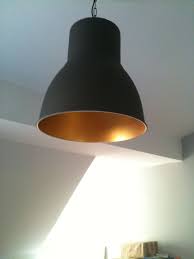 Ikea Hektar Pendant Interior Painted Gold Ikea Pendant Light Light Fixtures Bedroom Ceiling Kitchen Ceiling Lights