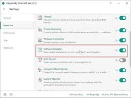How To Disable The Software Updater In Kaspersky