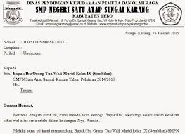 Contoh Surat Undangan Rapat Orang Tua Wali Murid Di Sekolah Dalam Format Word Dadang Jsn Undangan Sekolah Orang Tua