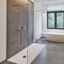 Walk In Dusche Duschabtrennung Aus Glas Walk In Dusche Badezimmer Duschabtrennung