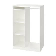 Syvde Open Wardrobe White Ikea Open Wardrobe Ikea Shelves