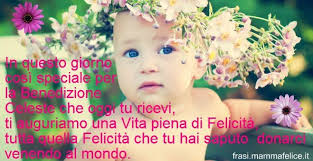 Frase Di Auguri Per Il Battesimo Una Vita Felice Frasi Mammafelice Battesimo Vita Felice Felicita