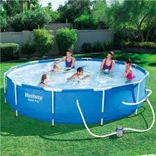 The 10 Bestway Pool Review Of 2019 Bestway Steel Pro 12 X 12 Foot Frame Above Ground Swimming Pool Above Ground Swimming Pools Swimming Pools Pool